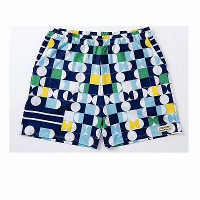 bermuda de TENNIS E BEACH TENNIS: modelo |FEDERER| . estampa GEOMÉTRICO BRASIL . ÖTA TENNIS CLUB