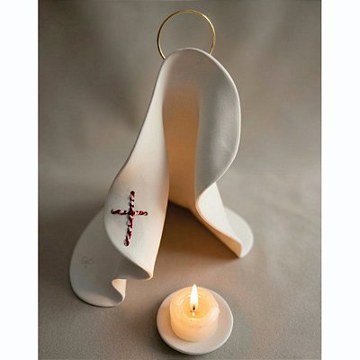 MANTO DE MARIA| 017.26 | BRANCA| CERÂMICA FRIA | @SILENCIO_DE_MARIA