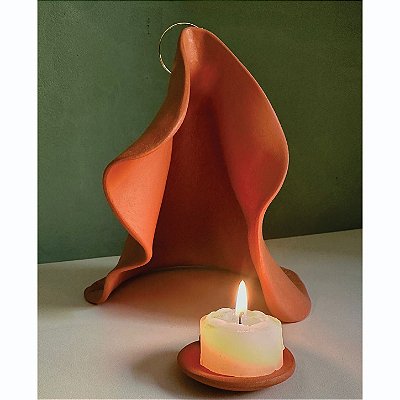 MANTO DE MARIA ramos de lavanda |021.26 | TERRACOTA | CERÂMICA FRIA | @SILENCIO_DE_MARIA