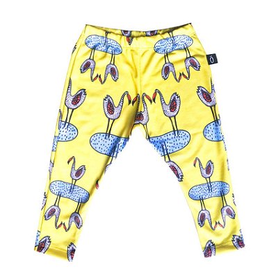 CALÇA LEGGING infantil . estampa LOS FLAMENCOS . OTA .