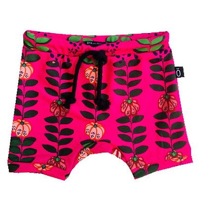 Bermuda para bebê . estampa PITANGAS_PINK . OTA .