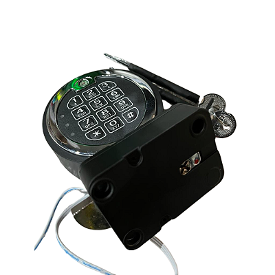 Fechadura Eletrônica Digital - GS03 - Chave de Emergência