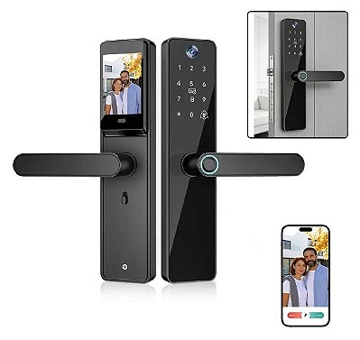 Fechadura de segurança para porta - Biométrica