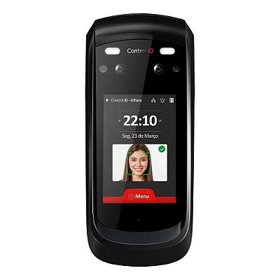 Controle de Acesso Facial Control ID IDface Pro 10k Faces