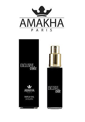 AMAKHA CÓDIGO EXCLUSIVO MASCULINO - PARFUM 15ML