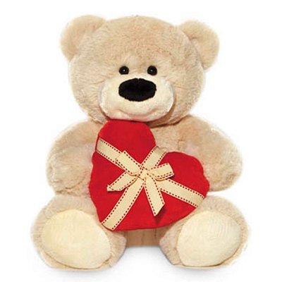 Urso De Pelúcia Coração