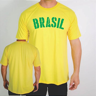Camiseta Brasil Verde Amarela