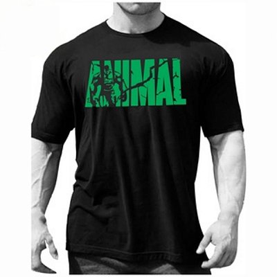 Camiseta Bodybuilder Preta  Animal Treino
