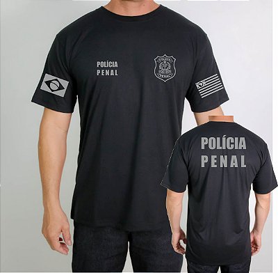 Camiseta  Policia Penal São Paulo Manga curta MOD1