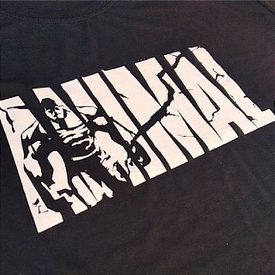 Camiseta Animal Manga Longa Masculina