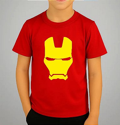 CAMISETA INFANTIL HOMEM DE FERRO