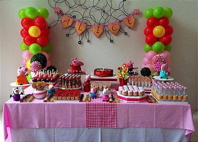 Peppa Pig - Decoração