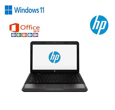 Notebook HP Intel Core i3 2.20GHz 6GB + SSD + 1 ano de garantia 12x sem juros