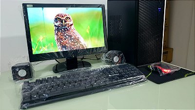 Computador completo novo na caixa super rápido com 1 ano de garantia. Entrega e instalação grátis na região até 12x