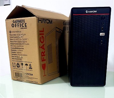 Computador novo na caixa super rápido com 1 ano de garantia. Entrega e instalação grátis na região até 12x