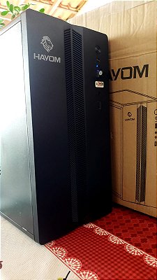 Gabinete novo na caixa com fonte. Produto com garantia.