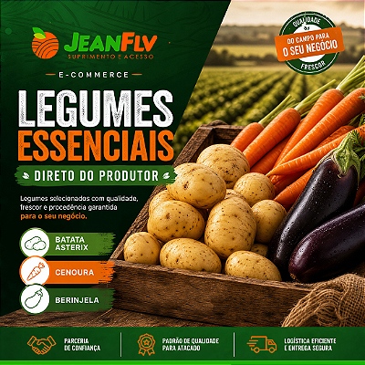 Promoção Jean FLV - Legumes e Verduras