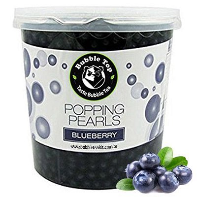Bubble Tea - BLUEBERRY  (Mirtilo) - Bubble Pearls Popping 3,4kg 