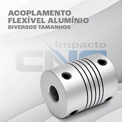 Acoplamento Flexível Alumínio
