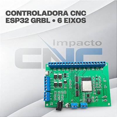 Controladora CNC de 6 eixos breakout board ESP32 grbl