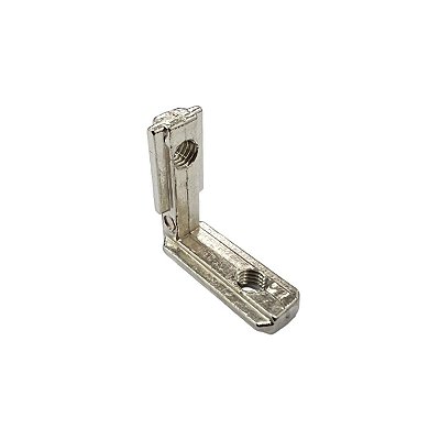 Cantoneira Interna L 90° Perfil V-Slot 2020 Canal 6mm - M4