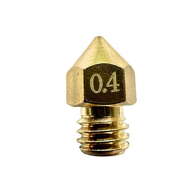 Bico Extrusora MK8 1,75mm - Nozzle 0.4 mm