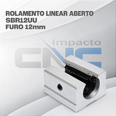 Rolamento Linear Sbr12uu