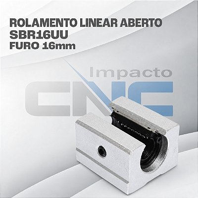 Rolamento Linear Sbr16uu