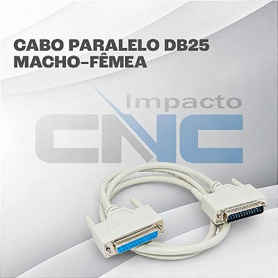 Cabo paralelo DB25 MxF