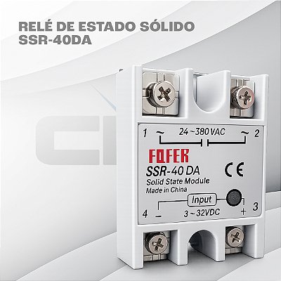 Relé De Estado Sólido Ssr 40da