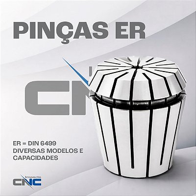 Pinça ER16 - 3,175mm (1/8)