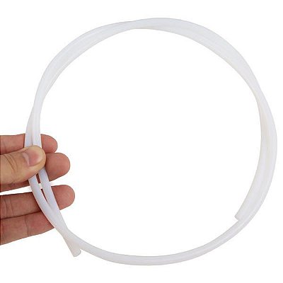 Tubo PTFE 4mm x 2mm - Branco