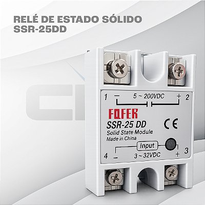 Relé De Estado Sólido Ssr 25dd