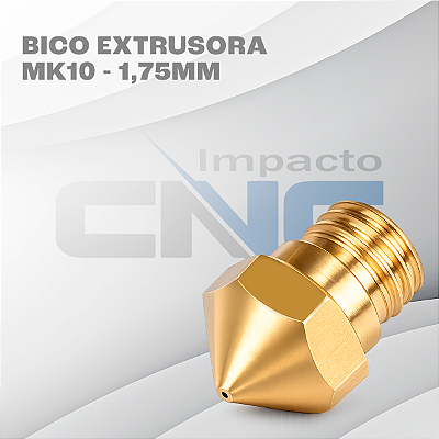 Bico Extrusora MK10 1,75mm - Nozzle 1.0 mm