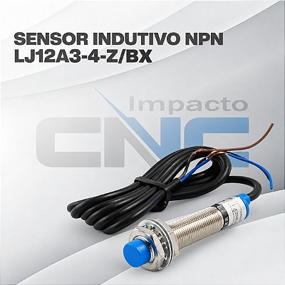 Sensor Indutivo NPN - LJ12A3-4-Z/BX