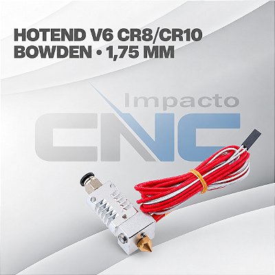 Extrusora Hotend V6 CR8/CR10 Bowden 1,75mm - Ender Creality