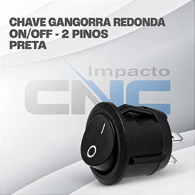 Chave Gangorra ON/OFF - 2 Pinos (KCD1-106)