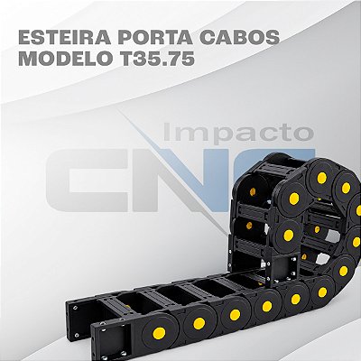 Esteira Porta Cabos Modelo T35.75
