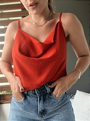 Blusa Duna Alcinhas Sofia @usemika Feminina