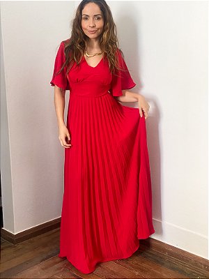 Vestido Alfaiataria Plissado Leila @usemika Feminino