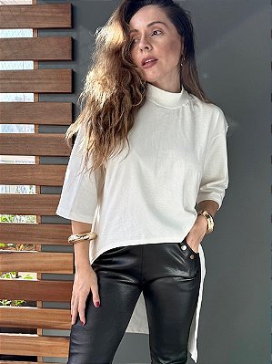 Tshirt Meia Malha Mullet Juliana @usemika Feminino