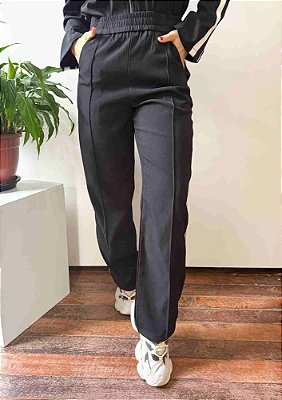 Calça Marant Wide Leg Com Listras Victoria @usemika feminino