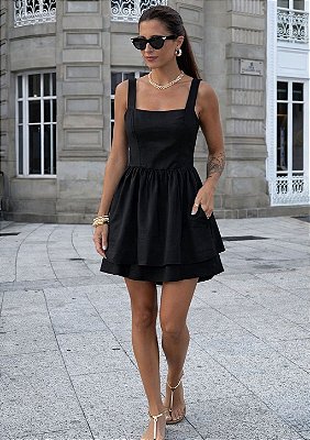 Vestido Marant de Alcinha Curto Leticia @usemika Feminino