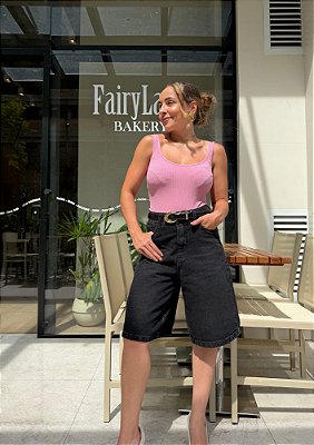 Jorts Jeans Feminino Mila @usemika Feminino