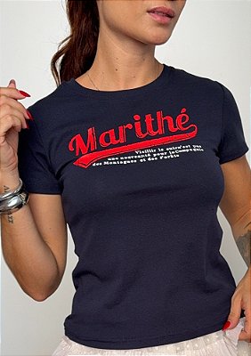Tshirt Malha Premium Marithé Joana @usemika Feminino