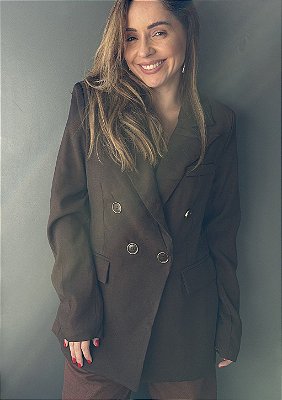 Blazer Alfaiataria Marant Transpassado Laís @usemika Feminino