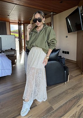 Jaqueta Bomber Nylon Soraia @usemika Feminino