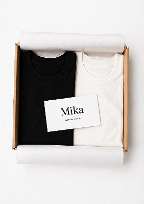 Kit Tshirt Básica Oversized Lídia @usemika Feminino