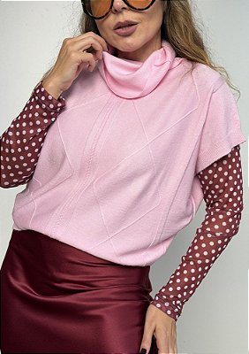 Blusa Modal Regata com detalhe Eduarda @usemika Feminino