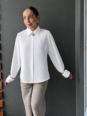 Camisa Confort Básica Cris @usemika Feminino